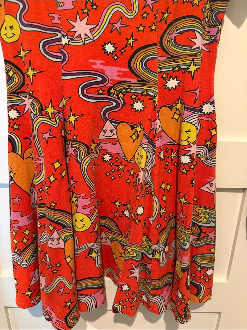 Nooworks ChaCha Smiley short sleeve Fit-and-Flare Dress XL - Picture 5 of 6